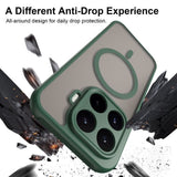 Xiaomi 17T Cover Frostet MagSafe Grøn