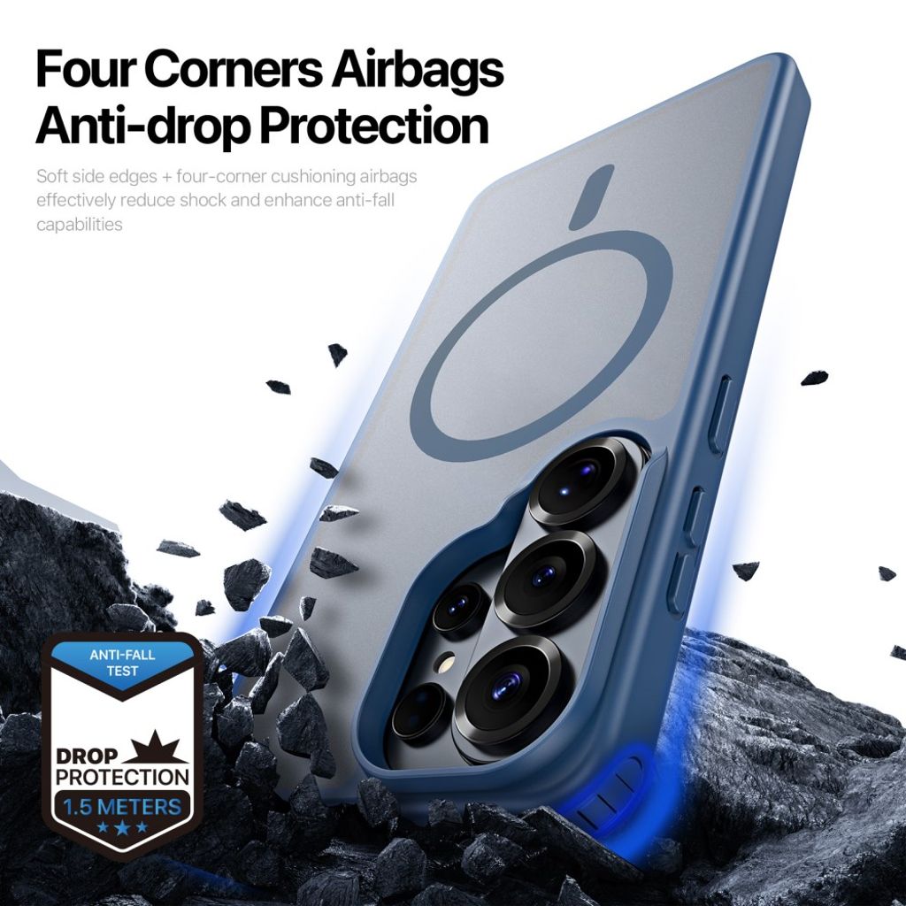 Dux Ducis Samsung Galaxy S26 Ultra Cover Yind Series MagSafe Blå