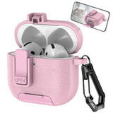 AirPods 4/5 Cover Stativfunktion Lyserød