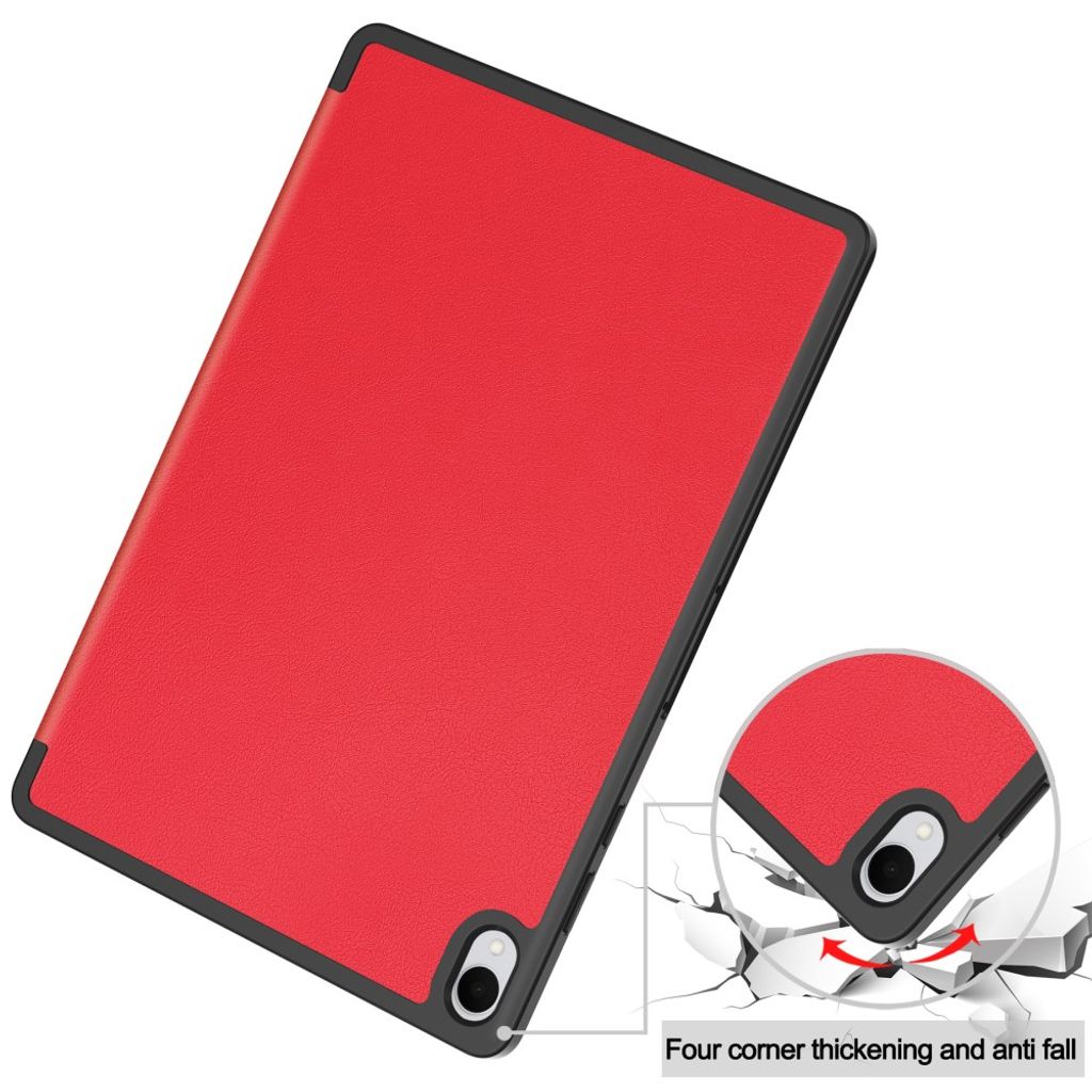 Samsung Galaxy Tab S12 Plus Etui Tri-Fold Pennfack Rød