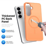 Dux Ducis Samsung Galaxy S26 Plus Cover Yind Series MagSafe Orange