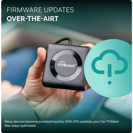 Ottocast Car TV Mate Max Trådløs CarPlay/Android Auto Adapter med HDMI