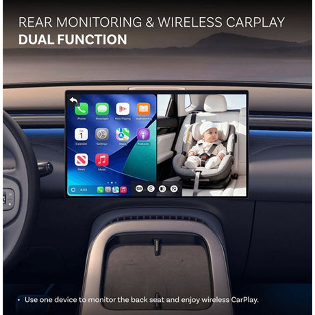 Ottocast Cabin Care trådløs Apple CarPlay-adapter med kamera