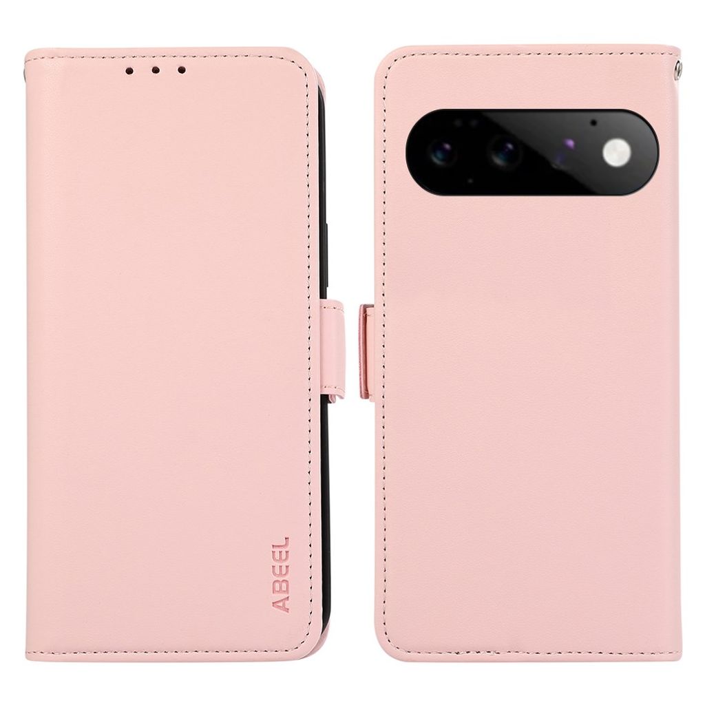 ABEEL Google Pixel 11/Pixel 11 Pro Etui RFID-beskyttelse Lyserød