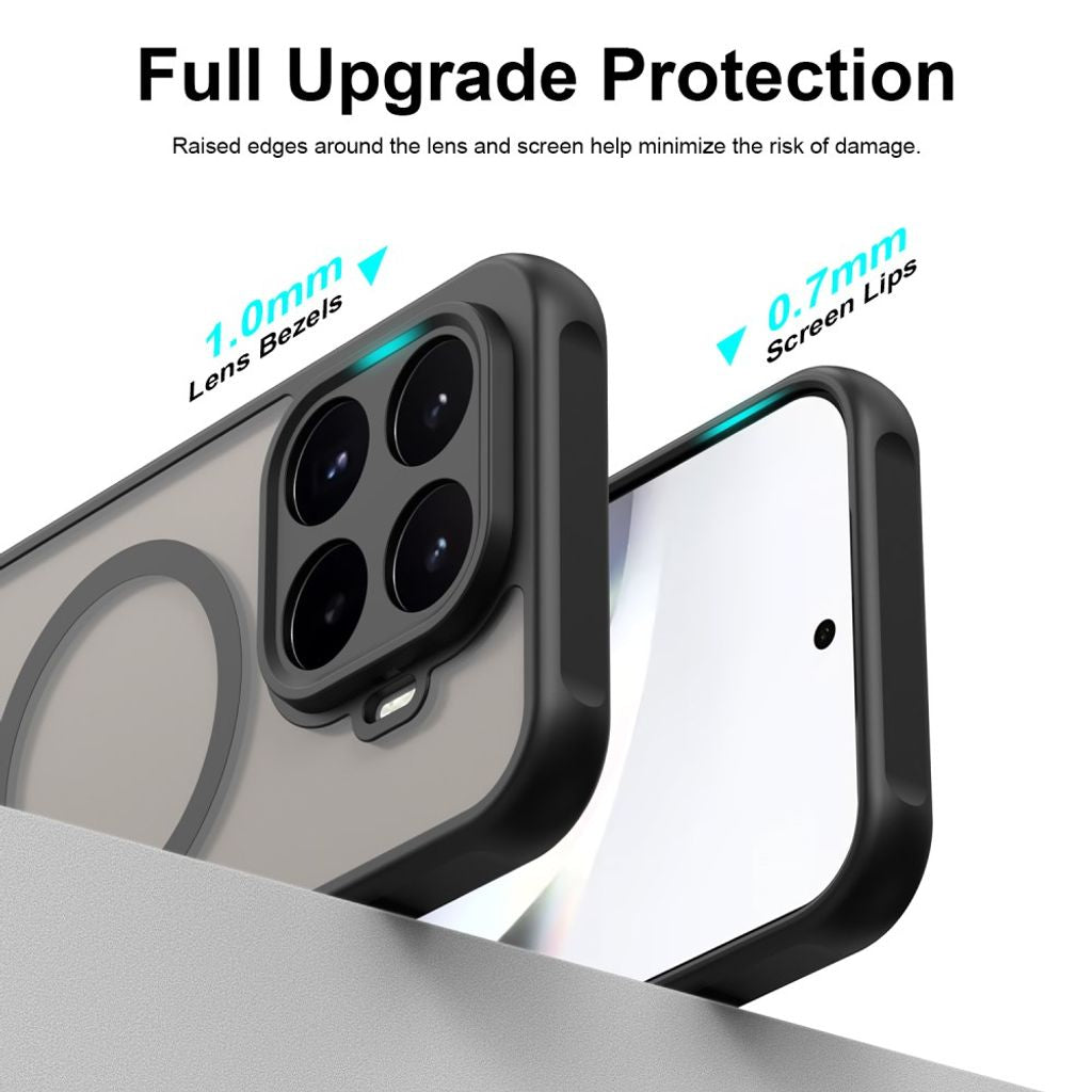 Xiaomi 17T Cover Frostet MagSafe Sort