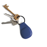 Mujjo Apple AirTag Holder Canopy Monaco Blue