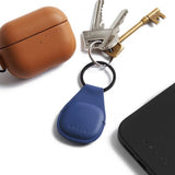 Mujjo Apple AirTag Holder Canopy Monaco Blue