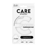 CARE by PanzerGlass iPhone 13/iPhone 14 Cover Fashionable White Orchid