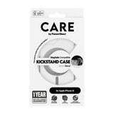 CARE by PanzerGlass iPhone 15 Cover Kickstand MagSafe Klar