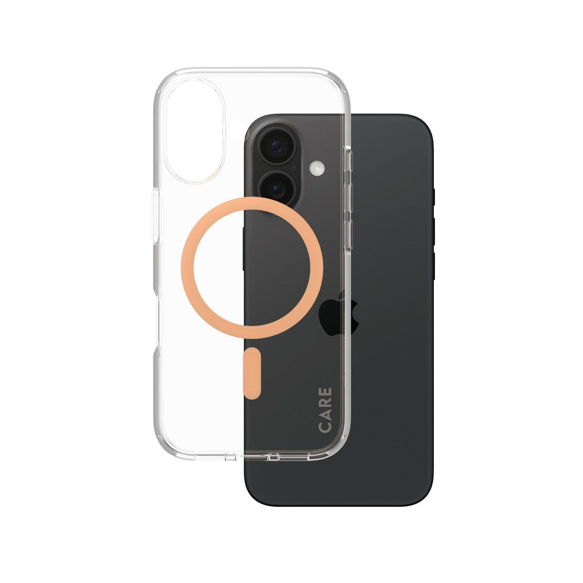 CARE by PanzerGlass iPhone 16 Cover Urban Combat MagSafe Peachy