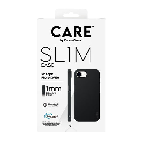 CARE by PanzerGlass iPhone 16e/iPhone 17e Cover SL1M MagSafe Sort