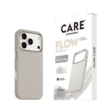 CARE by PanzerGlass iPhone 17 Pro/iPhone 18 Pro Cover Flow MagSafe Vanilla