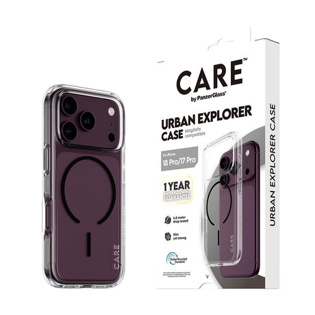 CARE by PanzerGlass iPhone 17 Pro/iPhone 18 Pro Cover Urban Explorer MagSafe Sort