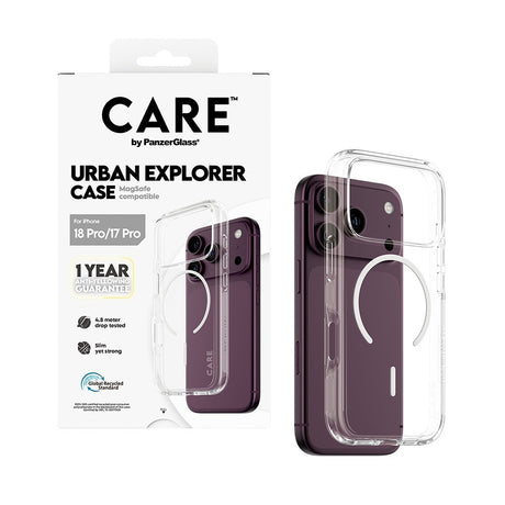 CARE by PanzerGlass iPhone 17 Pro/iPhone 18 Pro Cover Urban Explorer MagSafe Hvid