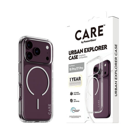 CARE by PanzerGlass iPhone 17 Pro/iPhone 18 Pro Cover Urban Explorer MagSafe Hvid