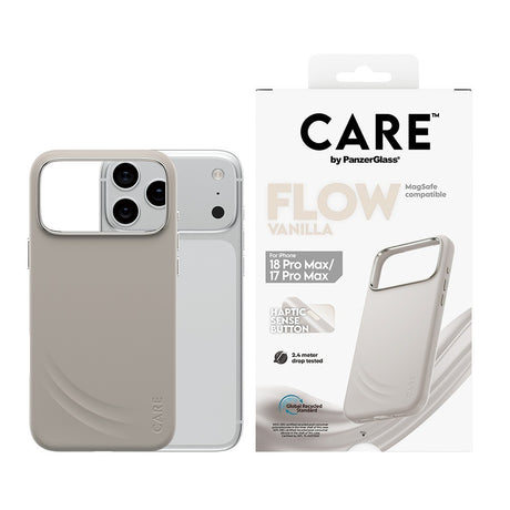 CARE by PanzerGlass iPhone 17 Pro Max/iPhone 18 Pro Max Cover Flow MagSafe Vanilla