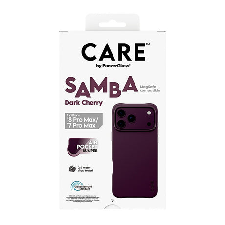 CARE by PanzerGlass iPhone 17 Pro Max/iPhone 18 Pro Max Cover Samba MagSafe Cherry