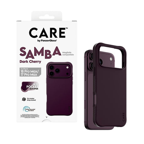 CARE by PanzerGlass iPhone 17 Pro Max/iPhone 18 Pro Max Cover Samba MagSafe Cherry