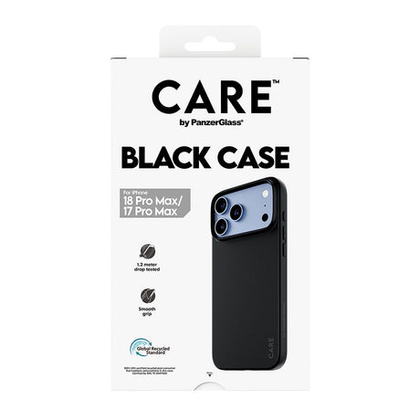 CARE by PanzerGlass iPhone 17 Pro Max/iPhone 18 Pro Max Cover TPU Sort