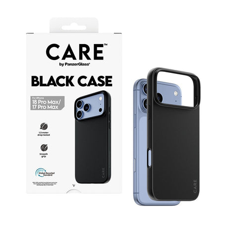 CARE by PanzerGlass iPhone 17 Pro Max/iPhone 18 Pro Max Cover TPU Sort