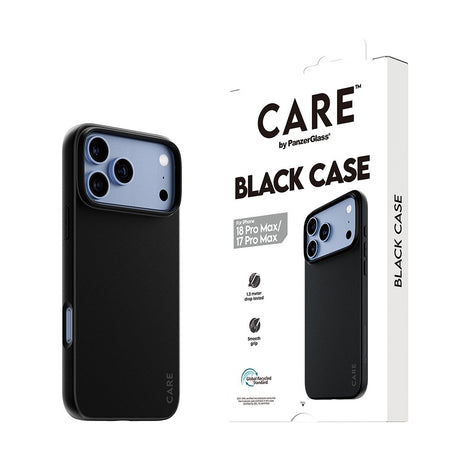 CARE by PanzerGlass iPhone 17 Pro Max/iPhone 18 Pro Max Cover TPU Sort