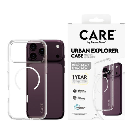 CARE by PanzerGlass iPhone 17 Pro Max/iPhone 18 Pro Max Cover Urban Explorer MagSafe Hvid