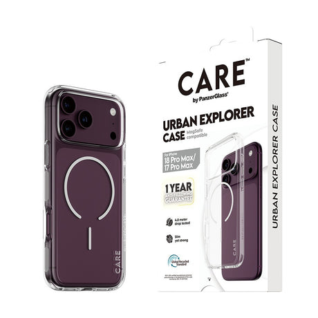 CARE by PanzerGlass iPhone 17 Pro Max/iPhone 18 Pro Max Cover Urban Explorer MagSafe Hvid