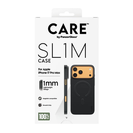 CARE by PanzerGlass iPhone 17 Pro Max Cover SL1M MagSafe Sort