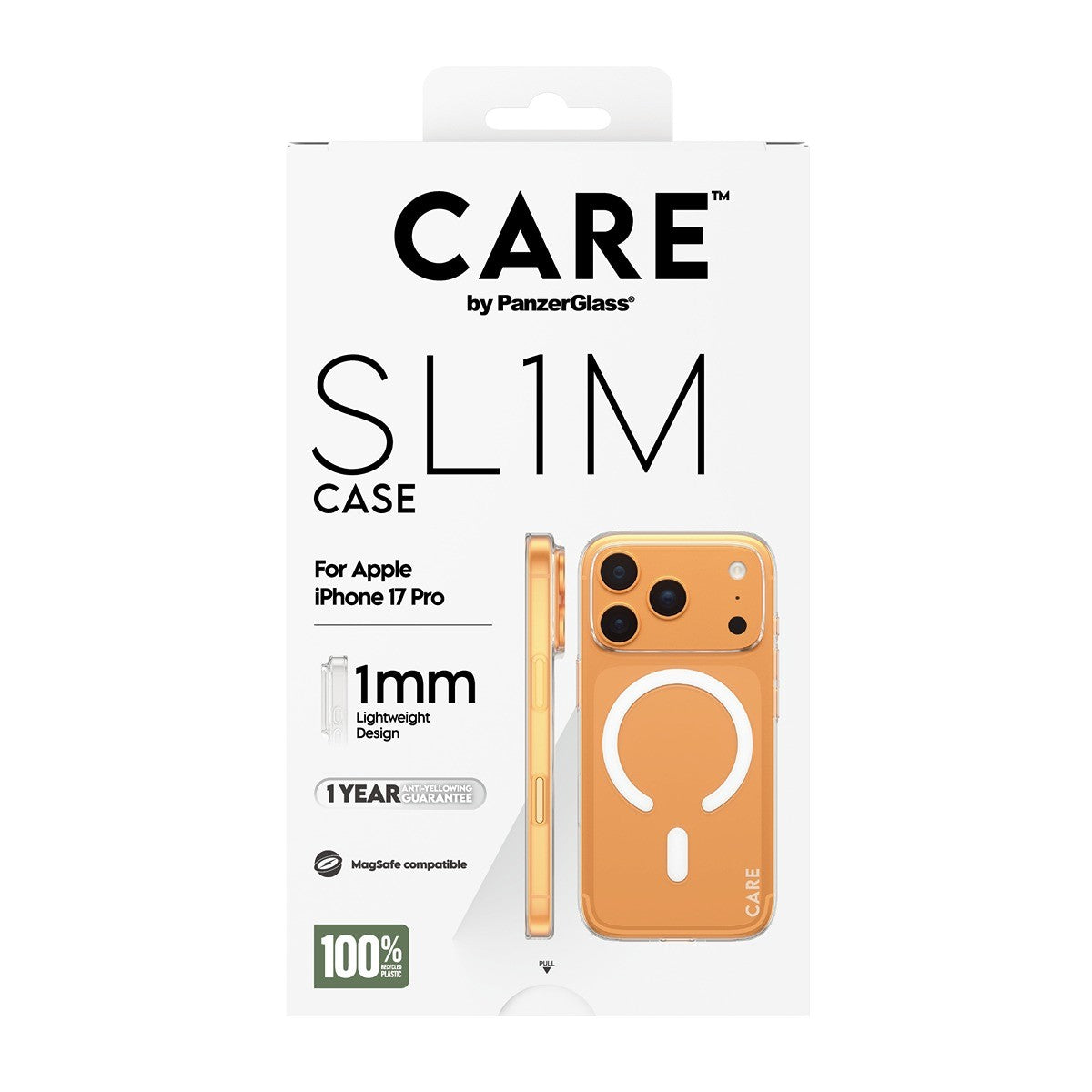 CARE by PanzerGlass iPhone 17 Pro Cover SL1M MagSafe Klar
