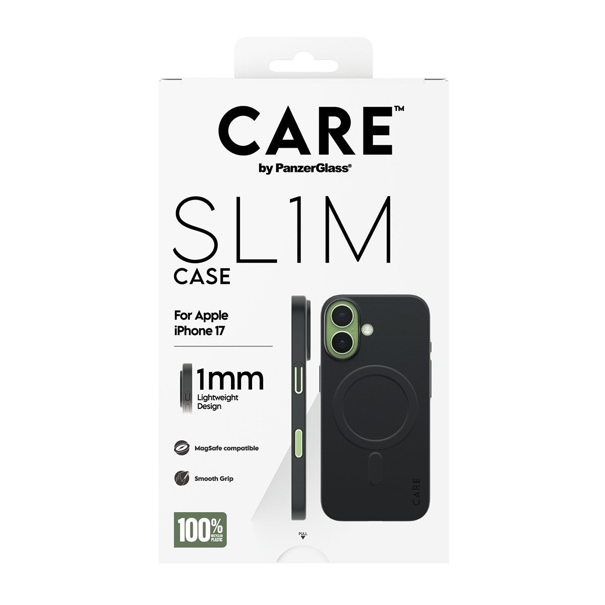 CARE by PanzerGlass iPhone 17 Cover SL1M MagSafe Sort
