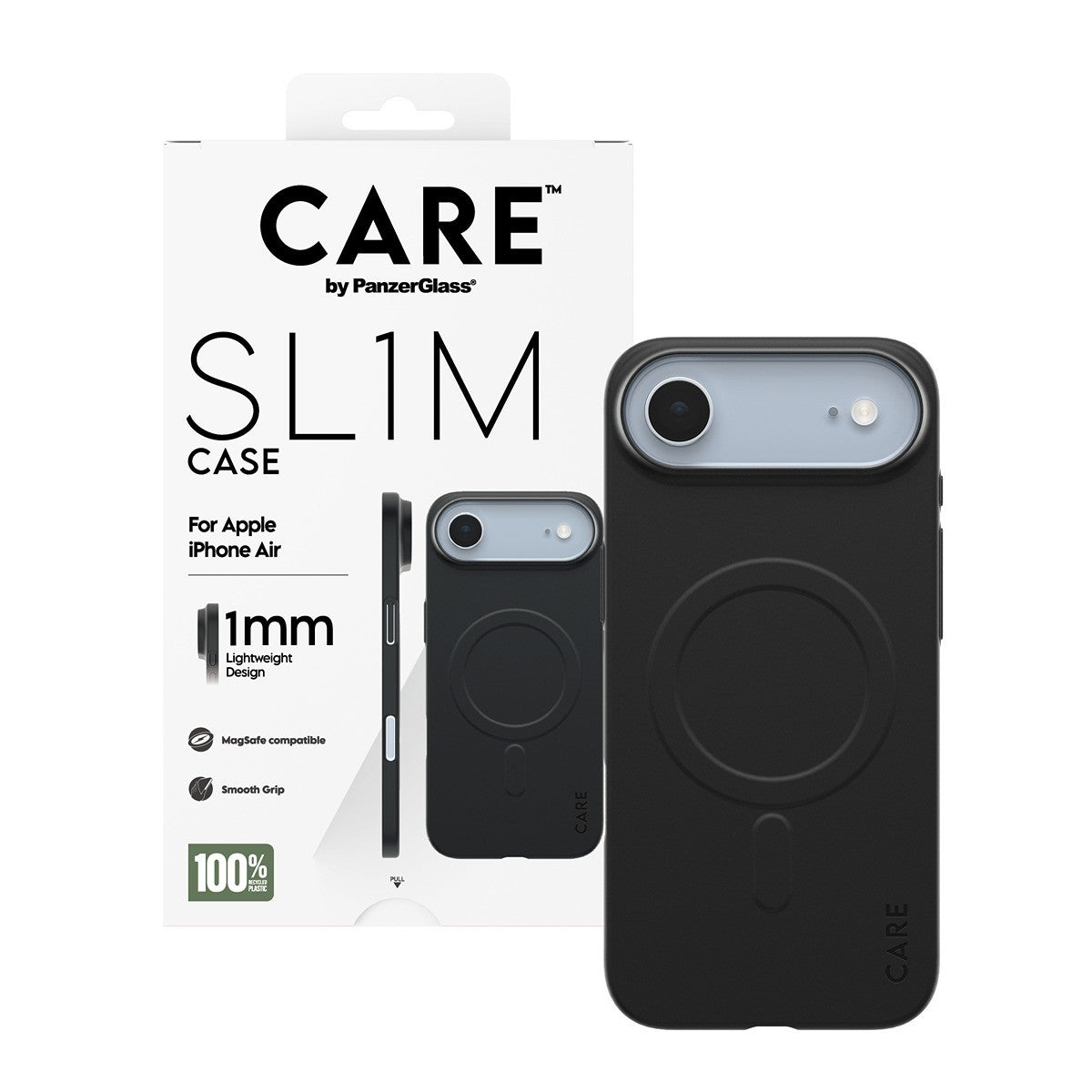 CARE by PanzerGlass iPhone Air Cover SL1M MagSafe Sort