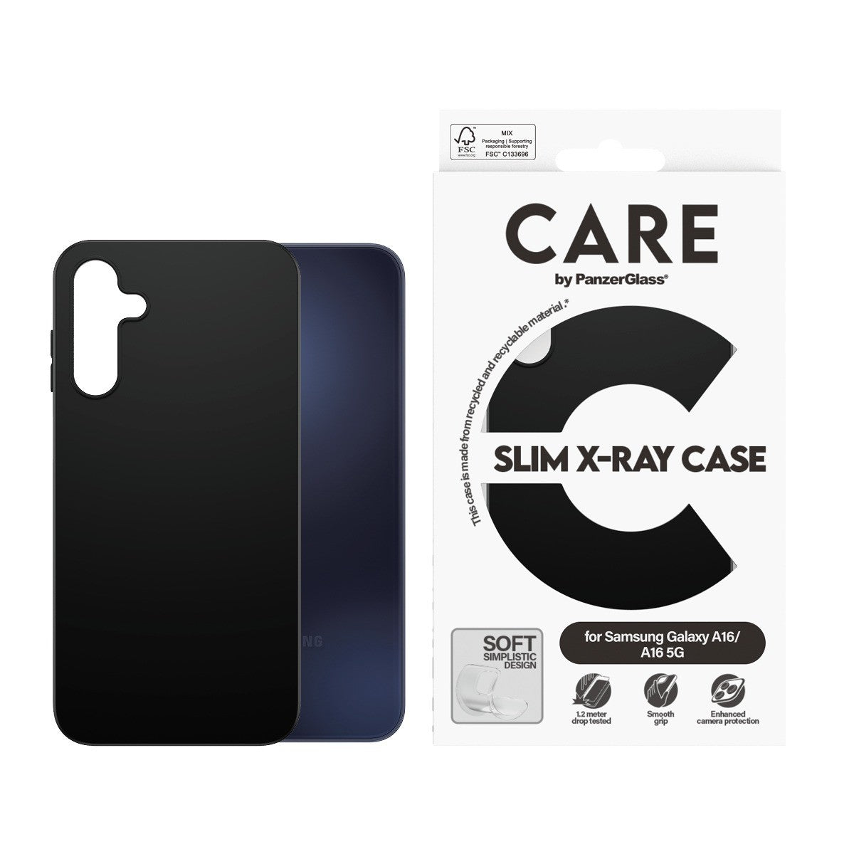 CARE by PanzerGlass Samsung Galaxy A16 Cover Fashionable Sort