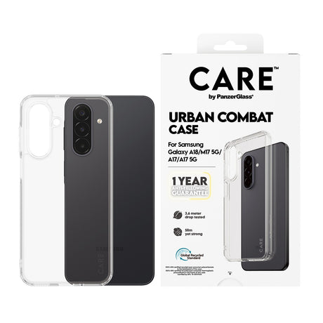 CARE by PanzerGlass Samsung Galaxy A17/A18 Cover Urban Combat Klar