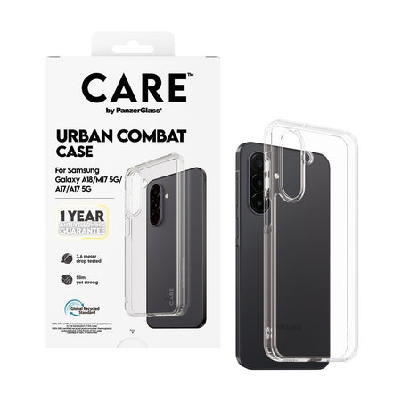 CARE by PanzerGlass Samsung Galaxy A17/A18 Cover Urban Combat Klar