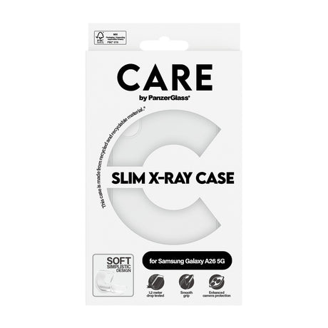 CARE by PanzerGlass Samsung Galaxy A26 Cover X-Ray Klar