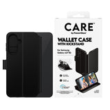 CARE by PanzerGlass Samsung Galaxy A27 Etui Wallet Kickstand Sort