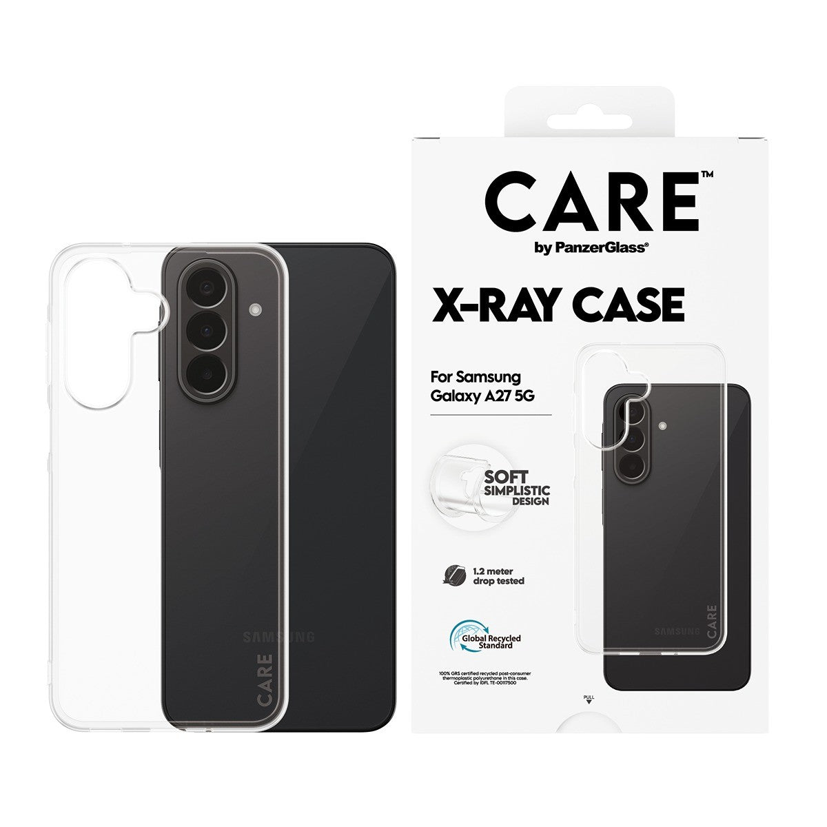 CARE by PanzerGlass Samsung Galaxy A27 Cover X-Ray Klar