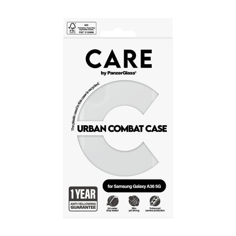 CARE by PanzerGlass Samsung Galaxy A36 Cover Urban Combat Klar