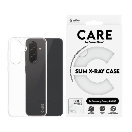CARE by PanzerGlass Samsung Galaxy A36 Cover X-Ray Klar
