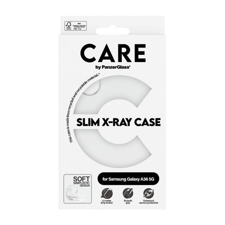 CARE by PanzerGlass Samsung Galaxy A36 Cover X-Ray Klar