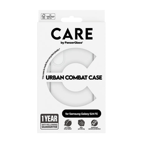CARE by PanzerGlass Samsung Galaxy S24 FE Cover Urban Combat Klar