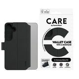 CARE by PanzerGlass Samsung Galaxy S25 Etui Wallet Kickstand Sort