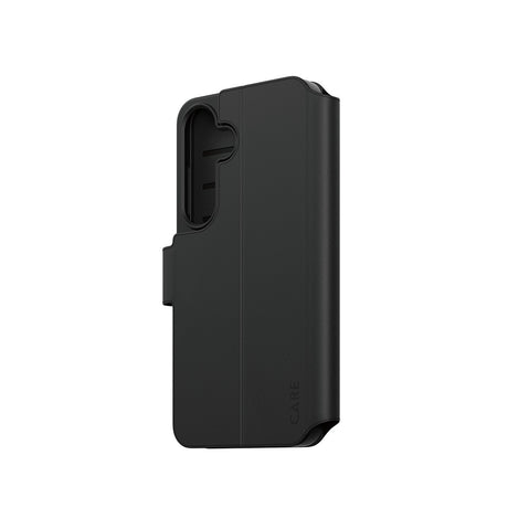 CARE by PanzerGlass Samsung Galaxy S25 Etui Wallet Kickstand Sort