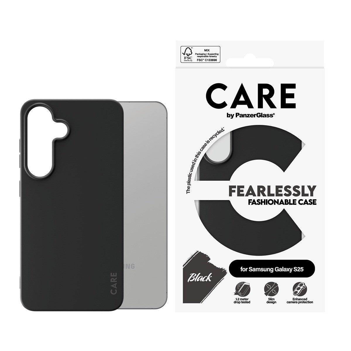 CARE by PanzerGlass Samsung Galaxy S25 Cover Fashionable Sort