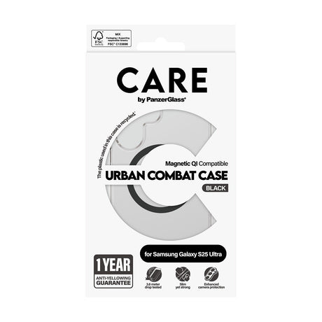 CARE by PanzerGlass Samsung Galaxy S25 Ultra Cover Urban Combat MagSafe Sort