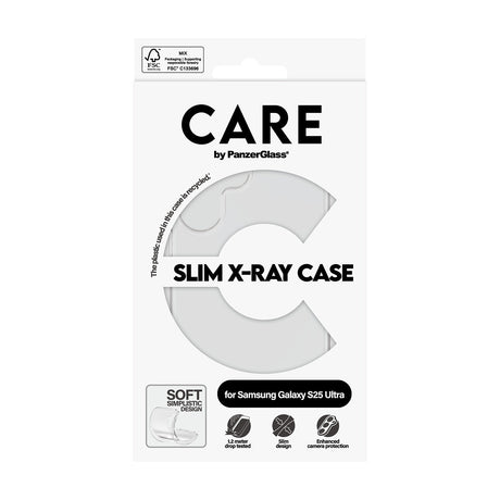 CARE by PanzerGlass Samsung Galaxy S25 Ultra Cover X-Ray Klar