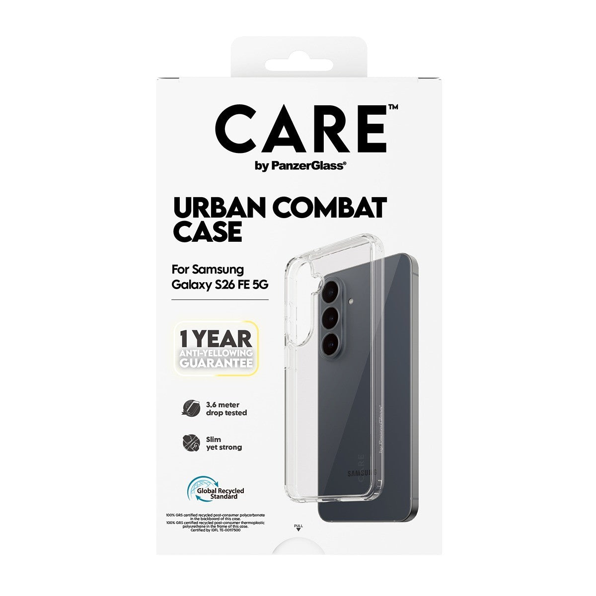 CARE by PanzerGlass Samsung Galaxy S26 FE Cover Urban Combat Klar