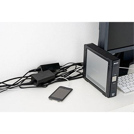 Bluelounge Cablebox Mini Kabelboks Sort