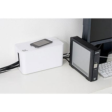 Bluelounge Cablebox Mini Kabelboks Sort