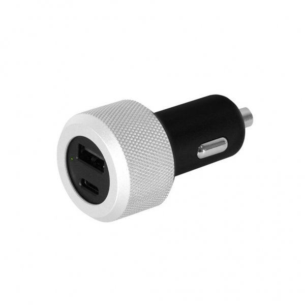 Just Mobile Highway Turbo Biloplader USB-C til Lightning-kabel